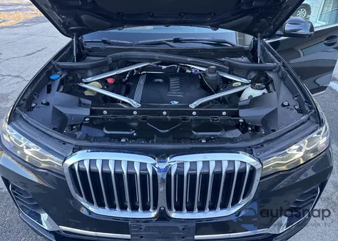 2021 BMW X7 xDrive40I из США, поврежденный, VIN 5UXCW2C06M9E81989